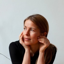 Maria Barnas smiling for the camera