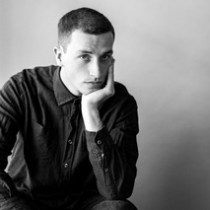 a man looking at the camera