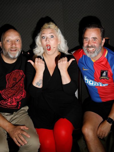 Ruben van der Meer, Horace Cohen posing for the camera