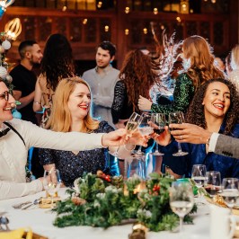 Christmas Dinner at Boom Chicago