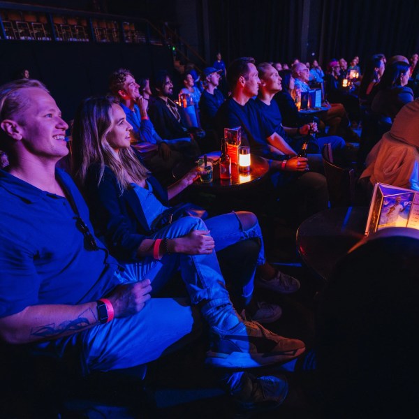 a group of people on a stage