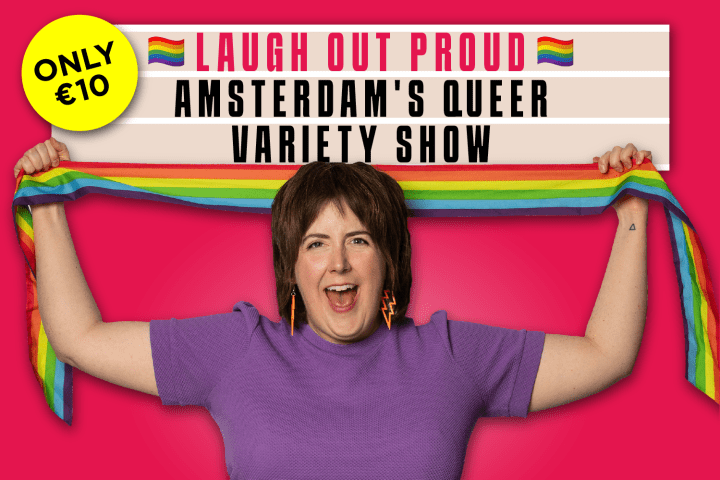 Katie Nixon in a Laugh Out Proud promotional image