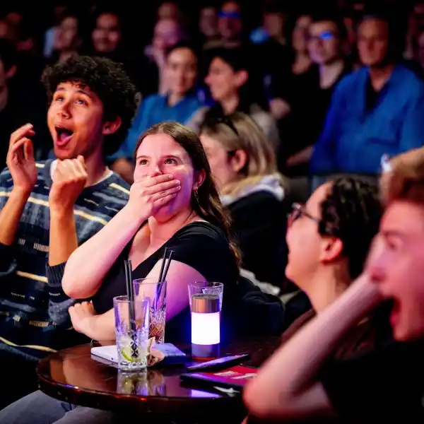 Audience at Boom Chicago