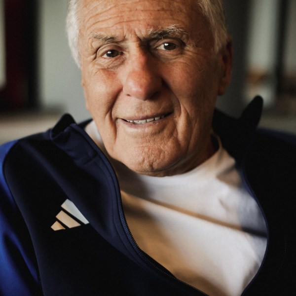 Sjaak Swart looking at the camera