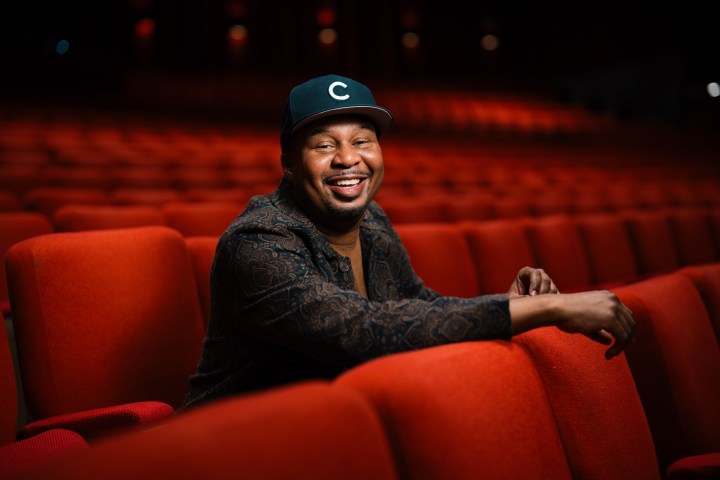 Roy wood jr smiling for the camera